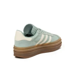 Adidas Sneakers À Plateforme|Sneakers En Cuir*Gazelle Bold W Ashen Green / Off White / Gum