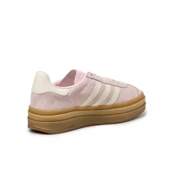Adidas Sneakers À Plateforme|Sneakers En Cuir*Gazelle Bold W Clear Pink / Cream White / Gold Metallic