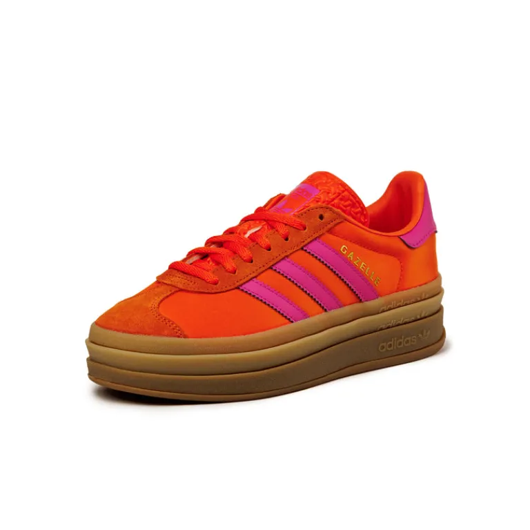 Adidas Sneakers À Plateforme|Sneakers En Cuir*Gazelle Bold W Orange / Semi Lucid Fuchsia / Orange