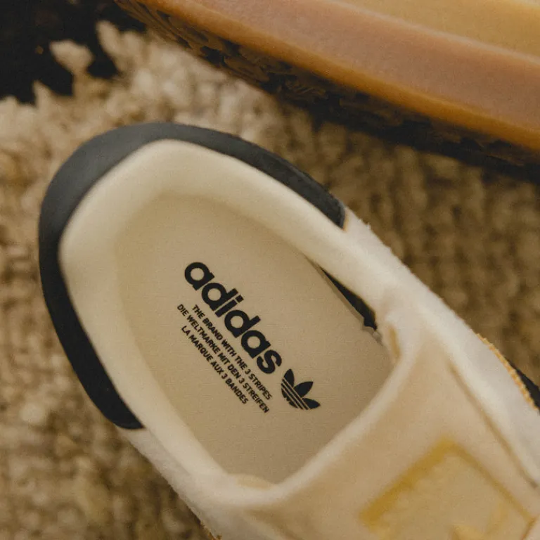 Adidas Sneakers À Plateforme|Sneakers En Cuir*Gazelle Bold W Cream White / Core Black / Sand Strata