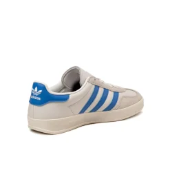 Adidas Sneakers En Cuir|Baskets Décontractées Terrace*Gazelle Indoor Crystal White / Blue / Grey One