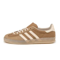 Adidas Sneakers En Cuir|Baskets Décontractées Terrace*Gazelle Indoor Brown Desert / Wonder White / Magic Beige