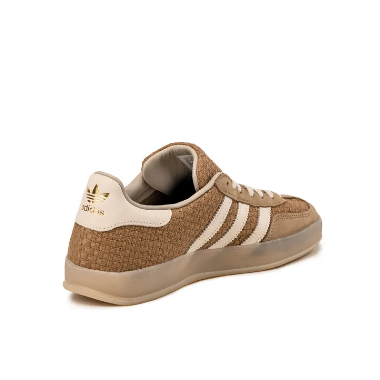 Adidas Sneakers En Cuir|Baskets Décontractées Terrace*Gazelle Indoor Brown Desert / Wonder White / Magic Beige