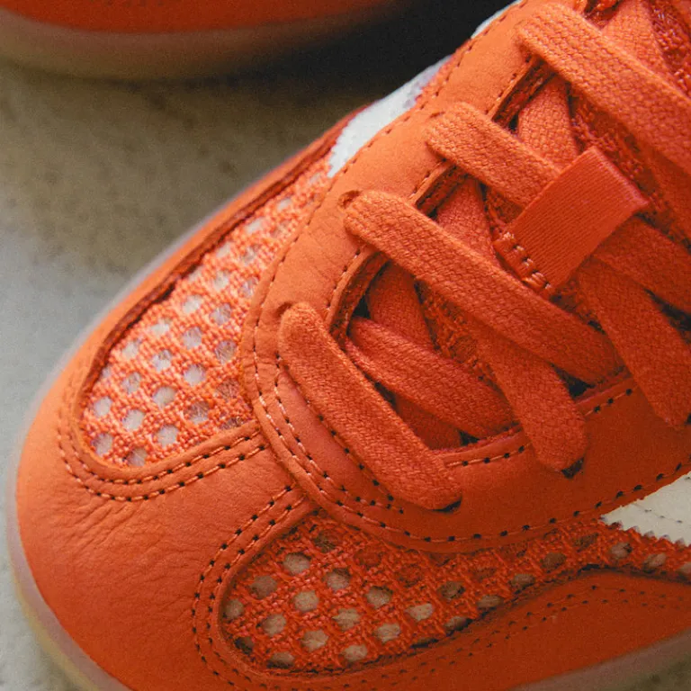 Adidas Sneakers En Cuir|Baskets Décontractées Terrace*Gazelle Indoor Glow Ambe / Off White / Magic Beige