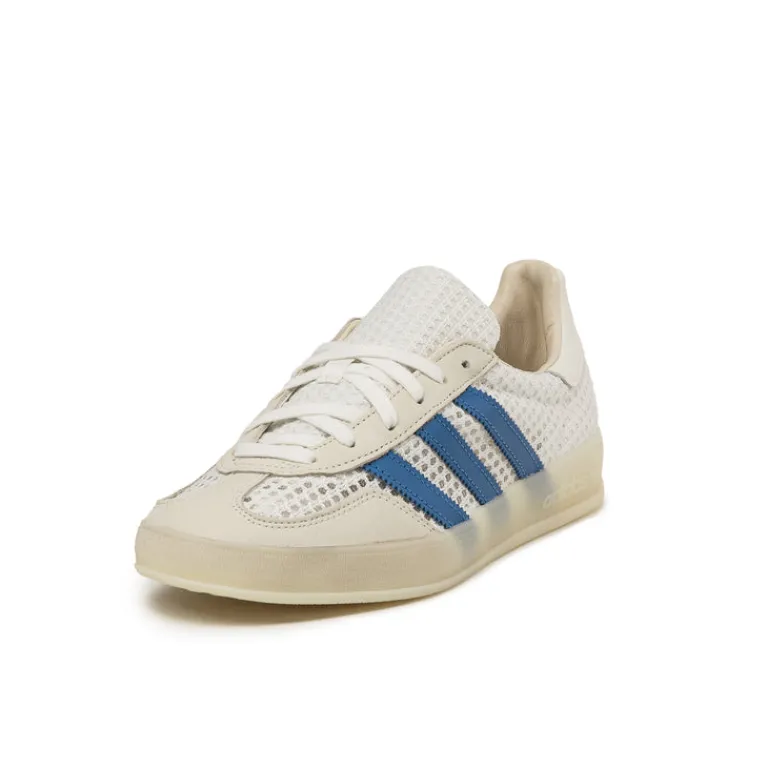 Adidas Sneakers En Cuir|Baskets Décontractées Terrace*Gazelle Indoor Off White / Focus Blue / Warm Vanilla