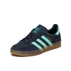 Adidas Sneakers En Cuir|Baskets Décontractées Terrace*Gazelle Indoor Shadow Navy / Footwear White / Legend Ink