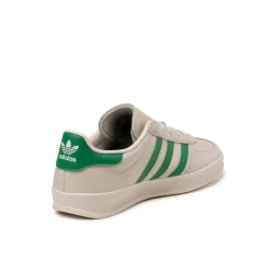 Adidas Sneakers En Cuir|Baskets Décontractées Terrace*Gazelle Indoor Core White/ Green / Wonder White