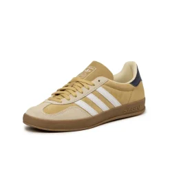 Adidas Sneakers En Cuir|Baskets Décontractées Terrace*Gazelle Indoor Oat / Footwear White / Shadow Navy