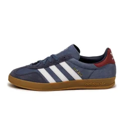 Adidas Sneakers En Cuir|Baskets Décontractées Terrace*Gazelle Indoor Prloin / Footwear White / Shadow Navy