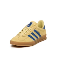 Adidas Sneakers En Cuir|Baskets Décontractées Terrace*Gazelle Indoor Power Yellow / Royal Blue / Footwear White