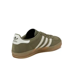 Adidas Sneakers En Cuir|Baskets Décontractées Terrace*Gazelle Indoor live Strata / Footwear White / Gold Metallic