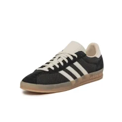 Adidas Sneakers En Cuir|Baskets Décontractées Terrace*Gazelle Indoor Pro Core Black / Off White / Warm Sand