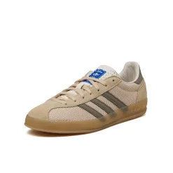 Adidas Sneakers En Cuir|Baskets Décontractées Terrace*Gazelle Indoor Pro Bliss / Green / Charcoal