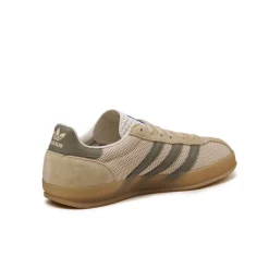 Adidas Sneakers En Cuir|Baskets Décontractées Terrace*Gazelle Indoor Pro Bliss / Green / Charcoal