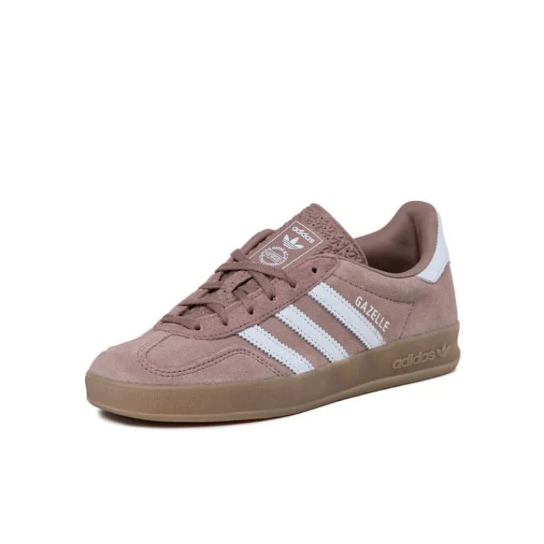 Adidas Sneakers En Cuir|Baskets Décontractées Terrace*Gazelle Indoor W Warm Clay / Cloud White / Gum