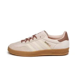 Adidas Sneakers En Cuir|Baskets Décontractées Terrace*Gazelle Indoor W Wonder Quartz / Warm Clay / Gum 3
