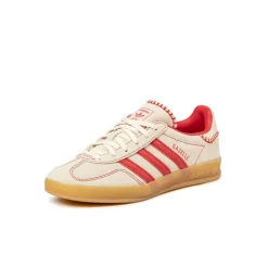 Adidas Sneakers En Cuir|Baskets Décontractées Terrace*Gazelle Indoor W Beta Scarlett / Beta Scarlett / Cream White