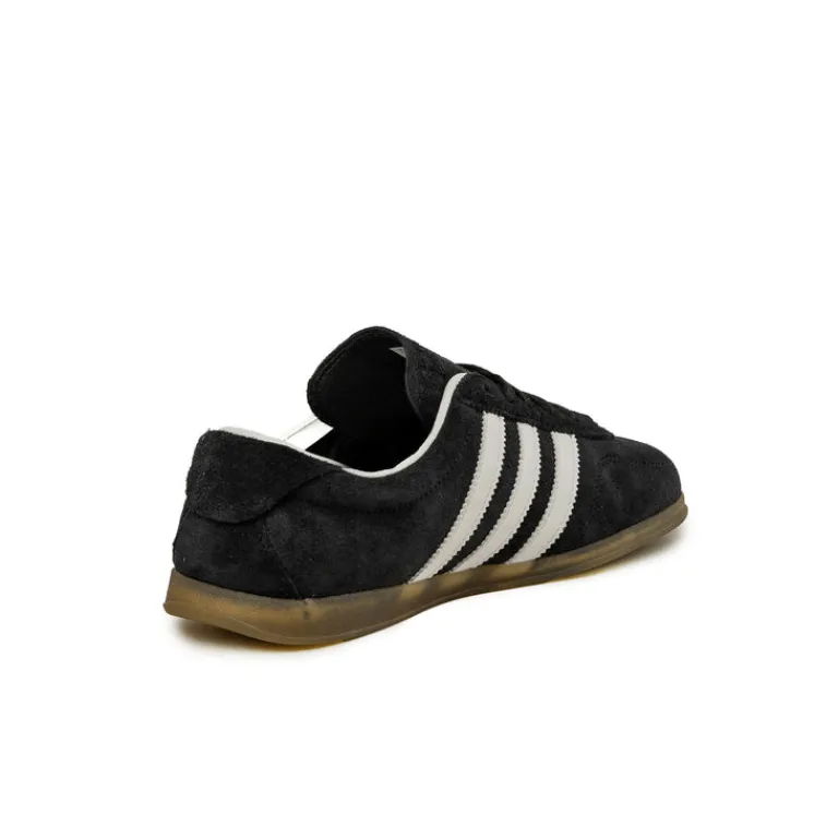 Adidas Sneakers En Cuir|Baskets Décontractées Terrace*Gazelle Low Pro W Core Black / Footwear White / Gum 3