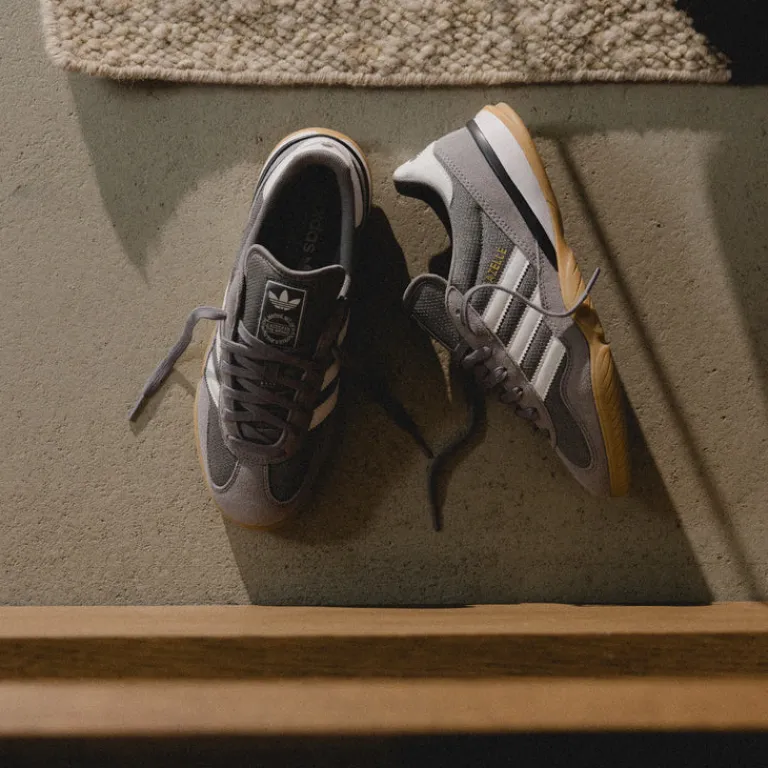 Adidas Sneakers En Cuir|Baskets Décontractées Terrace*Gazelle Sala Grey Three / Footwear White / Grey Six