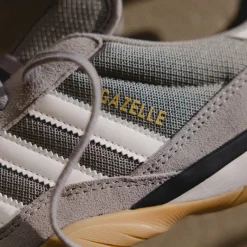 Adidas Sneakers En Cuir|Baskets Décontractées Terrace*Gazelle Sala Grey Three / Footwear White / Grey Six