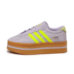 Adidas Sneakers À Plateforme|Sneakers En Cuir*Gazelle Stack W Ice Lavender / Solar Yellow / Gum