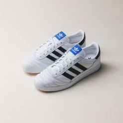 Adidas Sneakers En Cuir|Baskets Décontractées Terrace*Gazelle Team Footwear White / Core Black /Blue