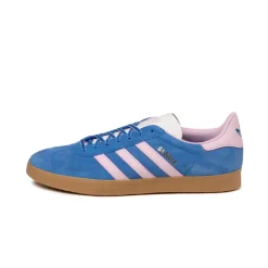 Adidas Sneakers En Cuir|Baskets Décontractées Terrace*Gazelle W Blue / Orchid Fusion / Gum