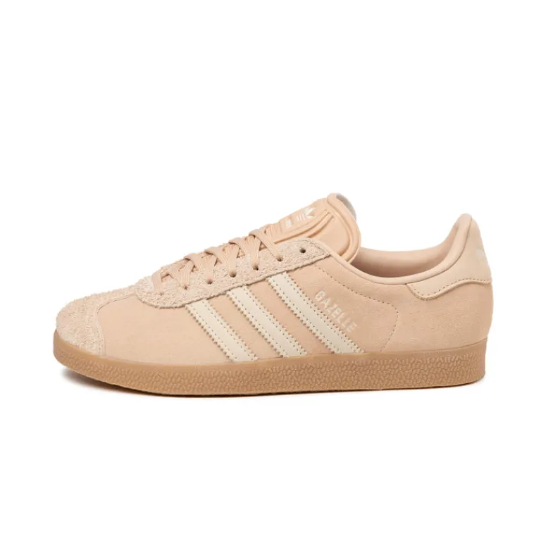 Adidas Sneakers En Cuir|Baskets Décontractées Terrace*Gazelle W Halo Blue / Crew White / Gum 3