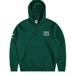 Adidas Sweats À Capuche*Graphic *Sports Club* Hoodie Collegiate Green
