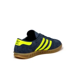 Adidas Sneakers En Cuir|Baskets Décontractées Terrace*Hamburg W Night Indigo / Solar Yellow / Gold Metallic