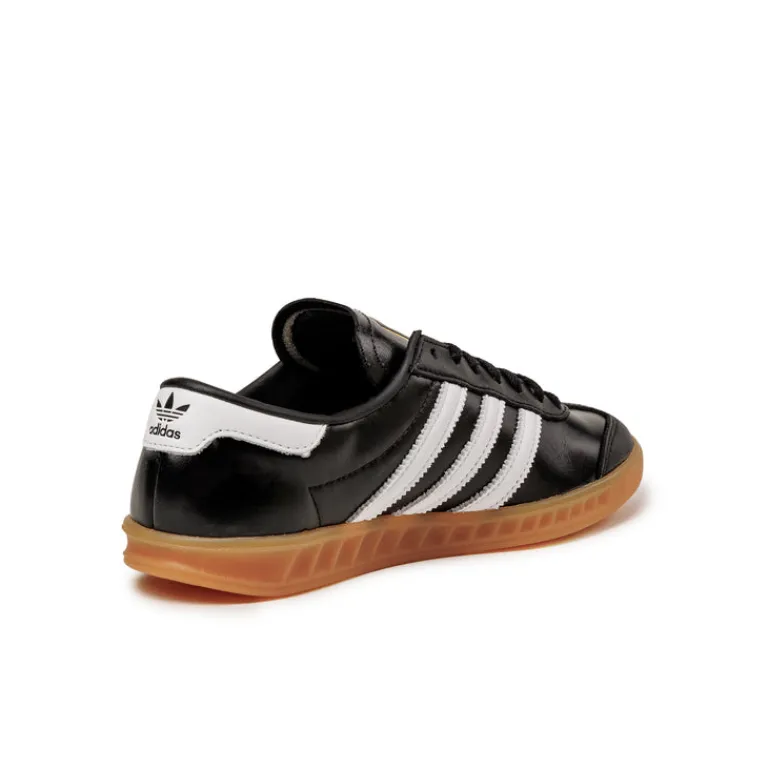 Adidas Sneakers En Cuir|Baskets Décontractées Terrace*Hamburg W Core Black / Footwear White / Gum 2