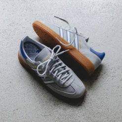 Adidas Sneakers En Cuir|Baskets Décontractées Terrace*Handball Spezial Half Blue / Footwear White / Focus Blue