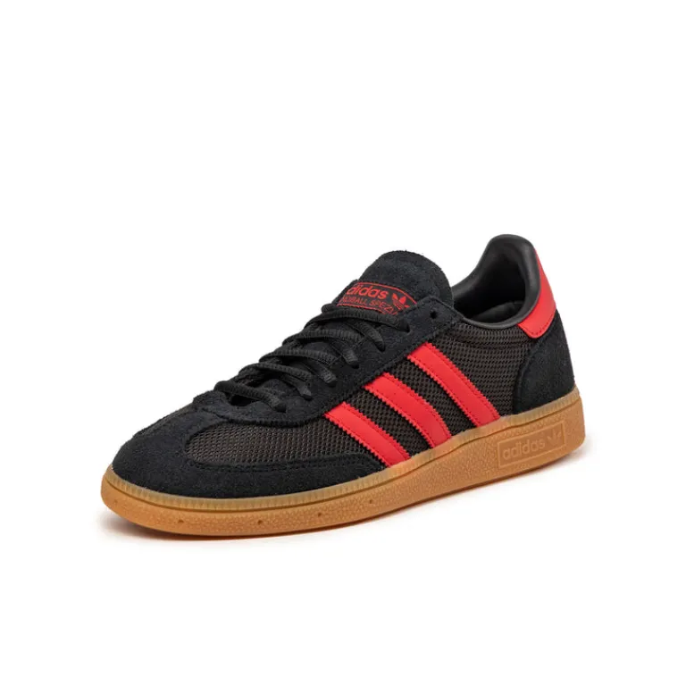 Adidas Sneakers En Cuir|Baskets Décontractées Terrace*Handball Spezial Core Black / Beta Scarlett / Gum 2