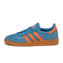 Adidas Sneakers En Cuir|Baskets Décontractées Terrace*Handball Spezial Focus Blue / Orange / Gum