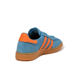 Adidas Sneakers En Cuir|Baskets Décontractées Terrace*Handball Spezial Focus Blue / Orange / Gum
