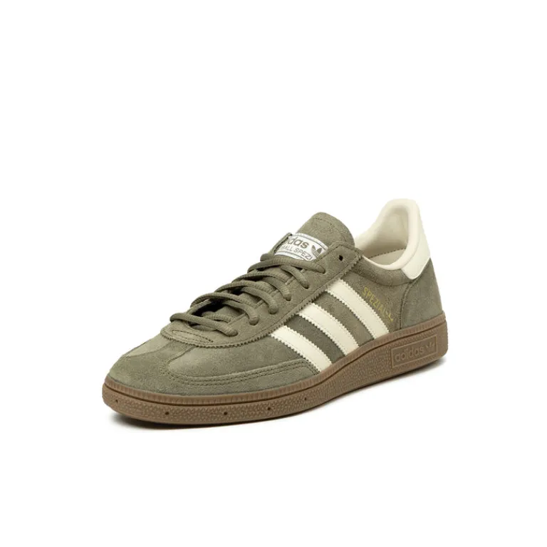 Adidas Sneakers En Cuir|Baskets Décontractées Terrace*Handball Spezial Olive Strata / Cream White / Gum 5