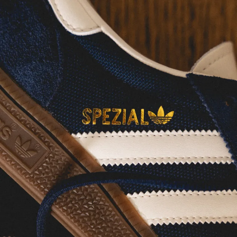 Adidas Sneakers En Cuir|Baskets Décontractées Terrace*Handball Spezial Night Indigo / Cloud White / Cream White