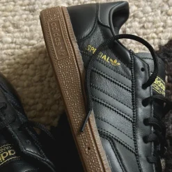 Adidas Sneakers En Cuir|Baskets Décontractées Terrace*Handball Spezial Core Black / Carbon / Gold Metallic