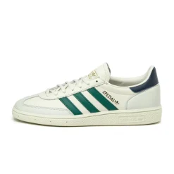 Adidas Sneakers En Cuir|Baskets Décontractées Terrace*Handball Spezial Chalk White / Collegiate Green / Night Indigo