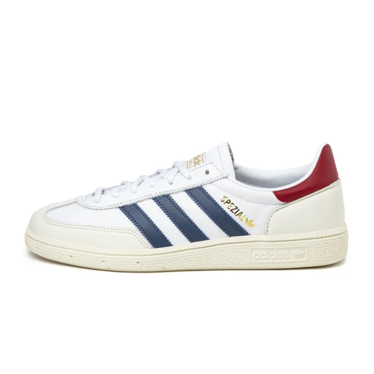 Adidas Sneakers En Cuir|Baskets Décontractées Terrace*Handball Spezial Cloud White / Shadow Navy / Team Victory Red
