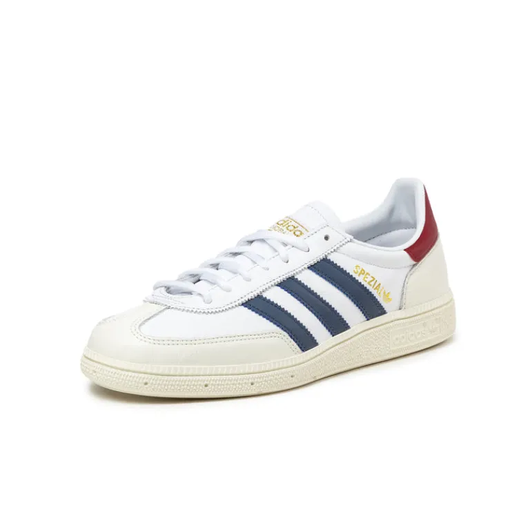 Adidas Sneakers En Cuir|Baskets Décontractées Terrace*Handball Spezial Cloud White / Shadow Navy / Team Victory Red