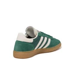 Adidas Sneakers En Cuir|Baskets Décontractées Terrace*Handball Spezial Collegiate Green / Cloud White / Chalk White