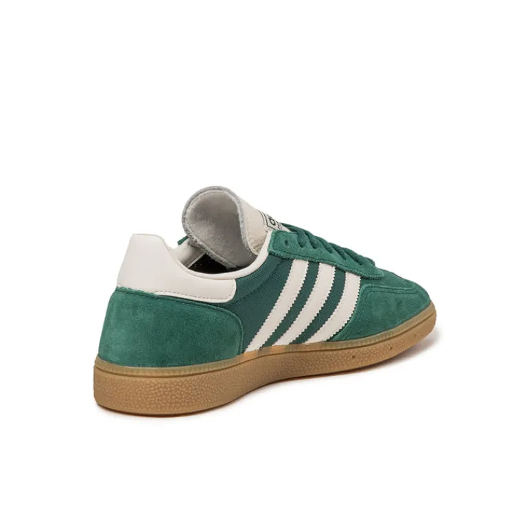Adidas Sneakers En Cuir|Baskets Décontractées Terrace*Handball Spezial Collegiate Green / Cloud White / Chalk White