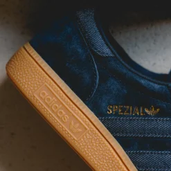 Adidas Sneakers En Cuir|Baskets Décontractées Terrace*Handball Spezial Collegiate Navy / Collegiate Navy / Gum 3