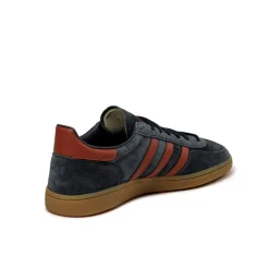 Adidas Sneakers En Cuir|Baskets Décontractées Terrace*Handball Spezial Aurora Ink / Wild Sepia / Gold Metallic