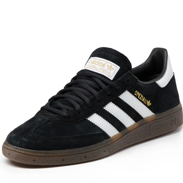 Adidas Sneakers En Cuir|Baskets Décontractées Terrace*Handball Spezial Core Black / Footwear White / Gum 5