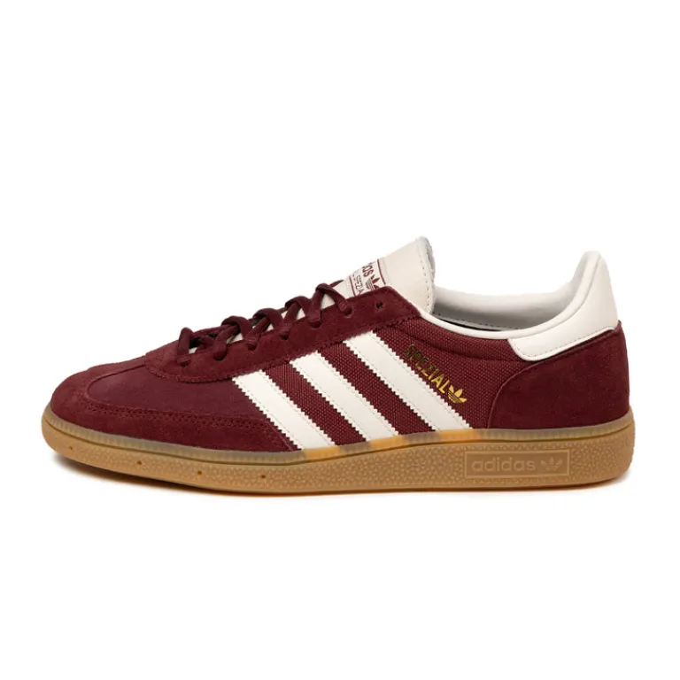 Adidas Sneakers En Cuir|Baskets Décontractées Terrace*Handball Spezial Shadow Red / Cloud White / Cream White