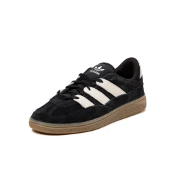 Adidas Sneakers En Cuir|Baskets Décontractées Terrace*Handball Spezial ST W Core Black / Footwear White / Gum 4