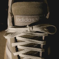 Adidas Sneakers En Cuir|Baskets Décontractées Terrace*Handball Spezial W Silver Pebble / Orbit Grey / Gum 4