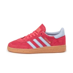 Adidas Sneakers En Cuir|Baskets Décontractées Terrace*Handball Spezial W Lucid Red / Glow Blue / Gum 1